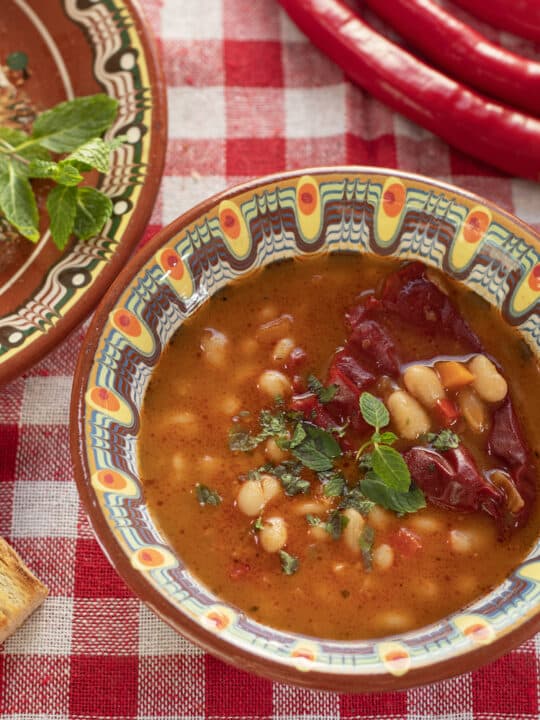 Bob Chorba (Bulgarian Bean Soup)